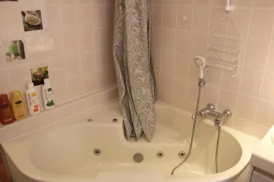 Salle de bains dans l'établissement lesboisjolis