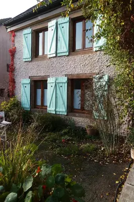Jardin de l'établissement Gîte Chez Dimanche