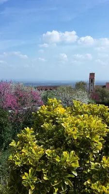 Paysage naturel près de la maison de vacances