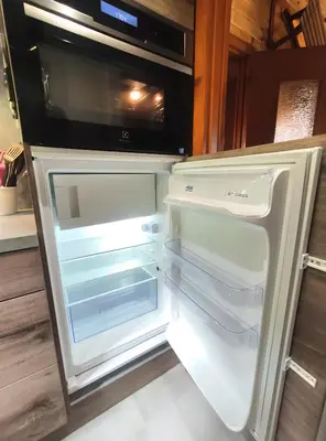Cuisine ou kitchenette dans l'établissement les Genêts