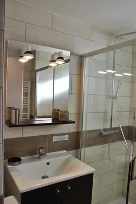 Salle de bains dans l'établissement les Genêts