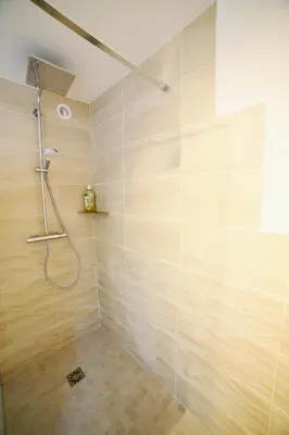Salle de bains dans l'établissement Chez Mumu