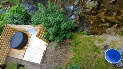 Jardin de l'établissement Gite Eden