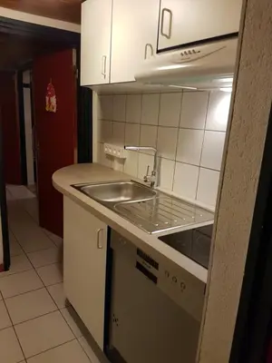 Cuisine ou kitchenette dans l'établissement Russchaert