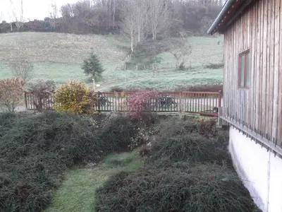 Jardin de l'établissement Gite le Sauceley Maison de vacances pour 6 à 10 personnes