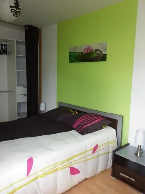 Un ou plusieurs lits dans un hébergement de l'établissement Villa Verdi