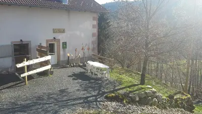 Paysage naturel près de la maison de vacances