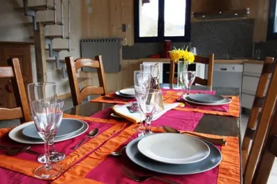 Plan de l'établissement Gîte de la Lombarde