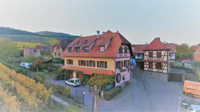 Paysage naturel près de la maison de vacances