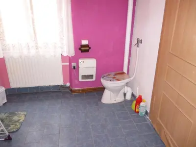 Salle de bains dans l'établissement Claude