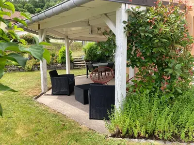 Jardin de l'établissement Gite Les Cimes