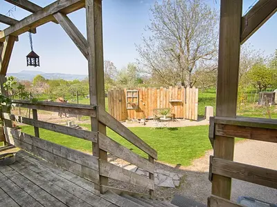 Jardin de l'établissement Au pré des Poulains