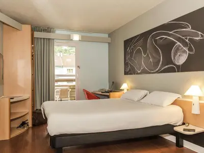 Un ou plusieurs lits dans un hébergement de l'établissement ibis La Bresse Gérardmer