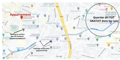 Plan de l'établissement Gite See You Soon - Studio Fun