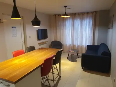Télévision ou salle de divertissement dans l'établissement Gites Du Ladhof