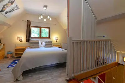 Un ou plusieurs lits dans un hébergement de l'établissement Gîte de la Chapelle des Mineurs