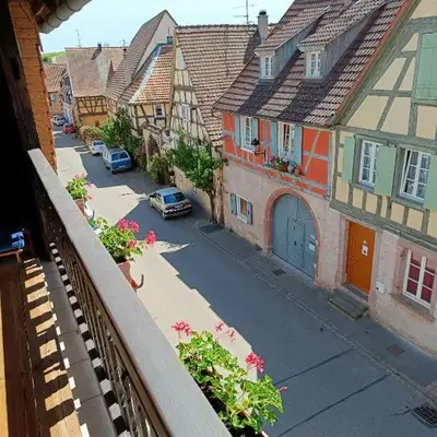 Un balcon sur les toits
