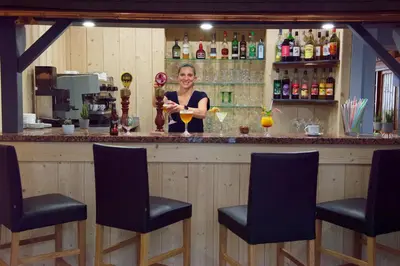 Boissons dans l'établissement Hotel Restaurant Du Haut Du Roc