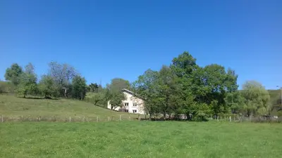 Paysage naturel près de la maison de vacances