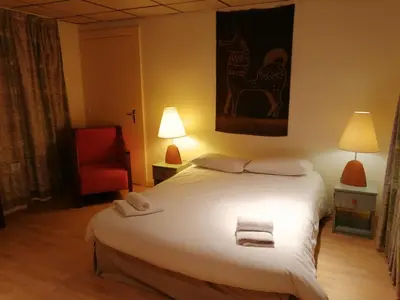Un ou plusieurs lits dans un hébergement de l'établissement Mamyvonne Vacances