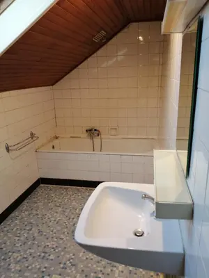 Salle de bains dans l'établissement Mamyvonne Vacances