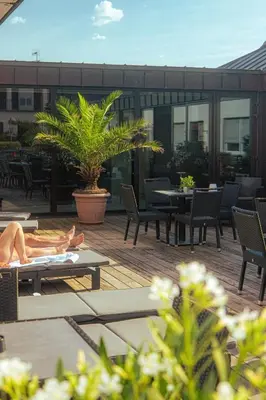 Plan de l'établissement Hotel Au Nid De Cigognes