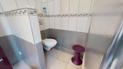 Salle de bains dans l'établissement Aux Bijoux de Colmar - Le Saphir - 1 PARKING GRATUIT