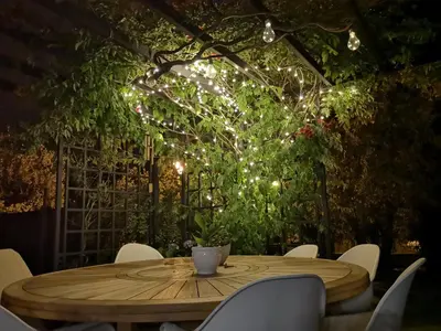 Jardin de l'établissement La Maison D'ayona