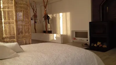 Un ou plusieurs lits dans un hébergement de l'établissement La Maison D'ayona