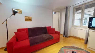 Coin salon dans l'établissement Celinovacances