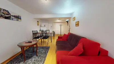 Coin salon dans l'établissement Celinovacances