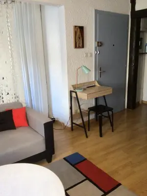 Un ou plusieurs lits dans un hébergement de l'établissement Little Bartholdi - Appartement Colmar Hyper Centre