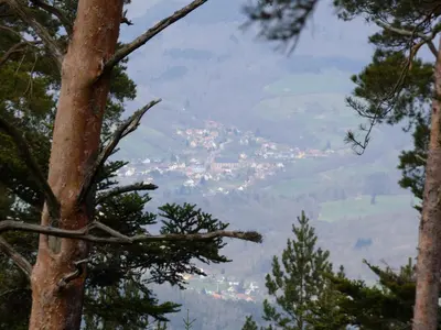 Paysage naturel près de la maison de vacances