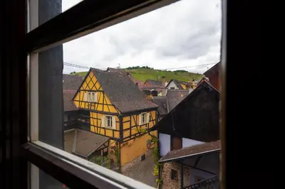 Vue générale sur la montagne ou vue sur la montagne depuis l'hôtel
