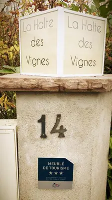 Certificat, récompense, panneau ou autre document affiché dans l'établissement La Halte des Vignes - Route des vins d'Alsace