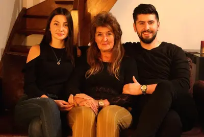 Clients de l'établissement La Halte des Vignes - Route des vins d'Alsace