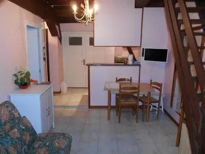Cuisine ou kitchenette dans l'établissement La cour des meuniers - le Froment et l'Epeautre