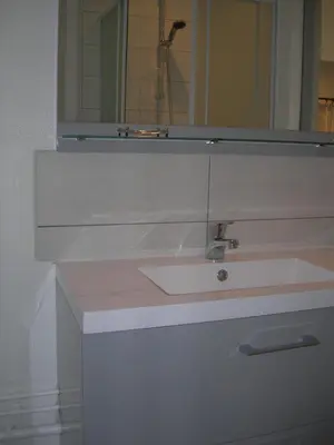 Salle de bains dans l'établissement Studio Tripiers
