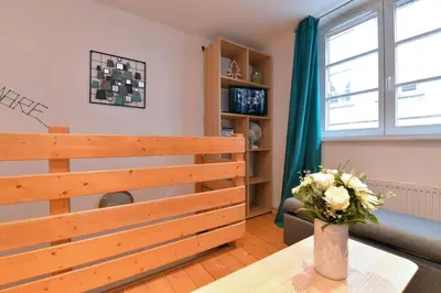 Télévision ou salle de divertissement dans l'établissement Appartement Le cosy de la Petite Venise