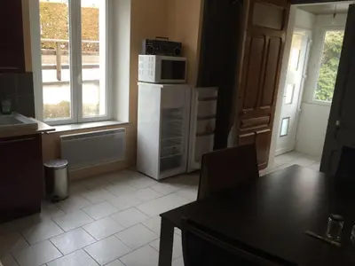 Cuisine ou kitchenette dans l'établissement La trinite