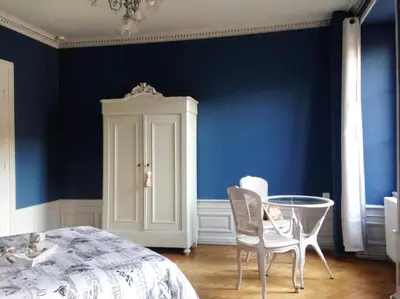 Un ou plusieurs lits dans un hébergement de l'établissement B&B La Clé d'Alsace