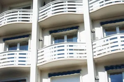 Balcon ou terrasse dans l'établissement Résidence Plaisance