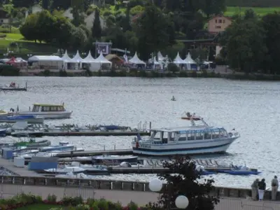Vue sur la rivière ou le fleuve situé(e) à proximité de l'appart'hôtel