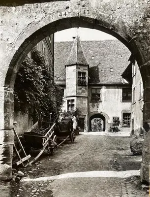 Plan de l'établissement Domaine La Cour Des Nobles - Demeure, Maison et Appartements au coeur de Riquewihr