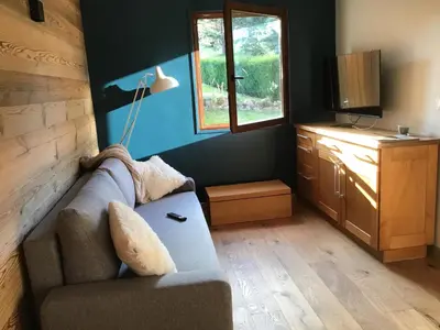 Cuisine ou kitchenette dans l'établissement Duplex Bellevue