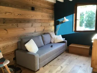 Coin salon dans l'établissement Duplex Bellevue