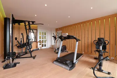 Salle ou équipements de sports de l'établissement LES GÎTES D'ADELSPACH - Gîtes 4 étoiles Nature & Spa
