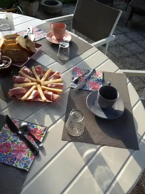 Nourriture dans le B&B/chambre d'hôtes ou à proximité