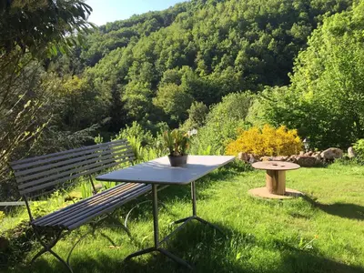Paysage naturel près de la maison d'hôtes