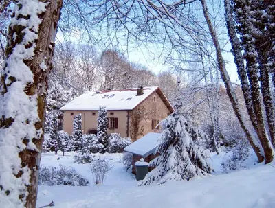 L'établissement Pas de Deux en hiver